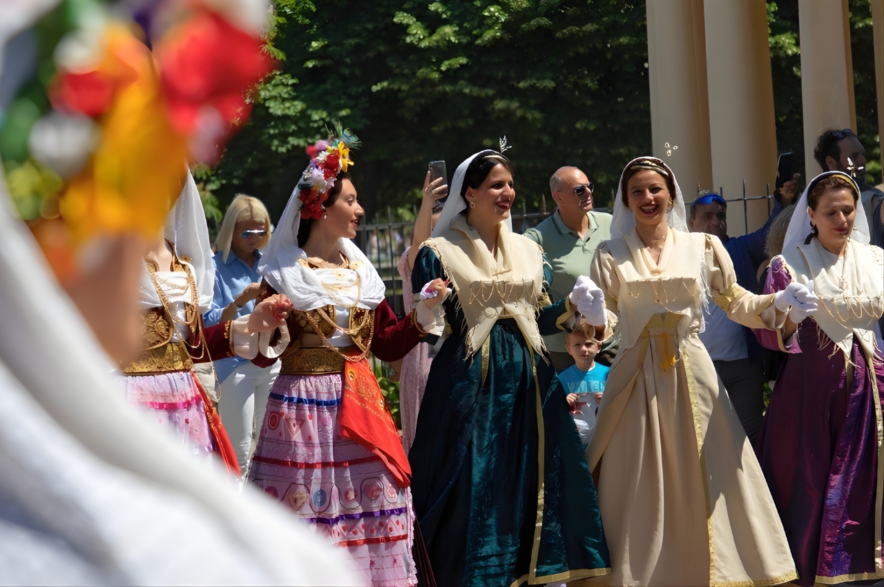 Celebrations in Corfu